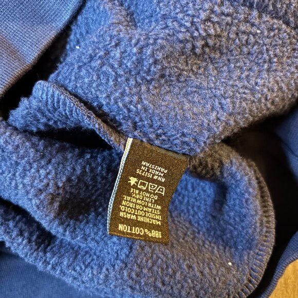 Sp5der Angel Number 555 Hoodie Spider Navy Blue - Picture 6 of 6